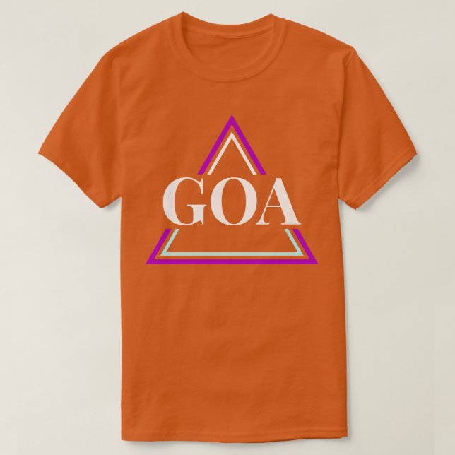 T-shirt GOA Techno House Party EDM Festival Electro Rave 1 (Design devant)