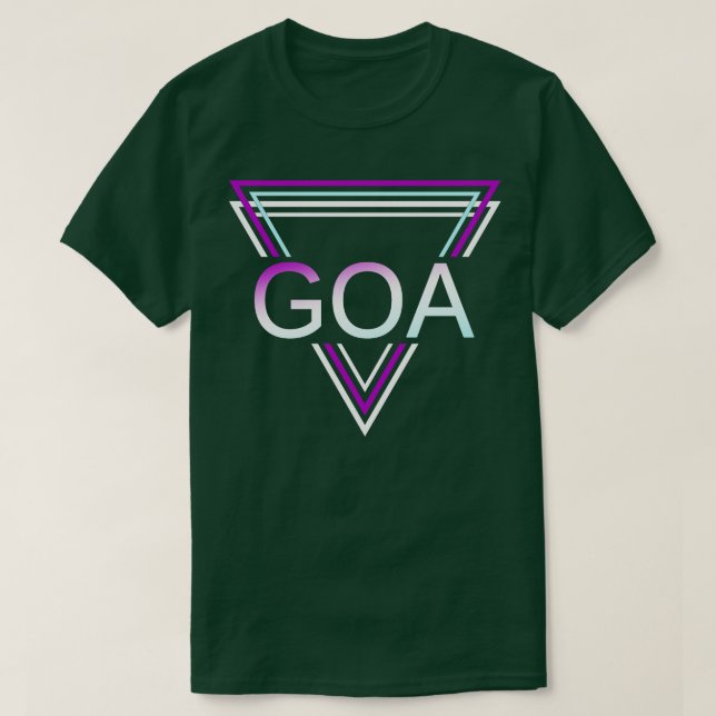 T-shirt GOA Techno House Party EDM Festival Electro Rave 7 (Design devant)