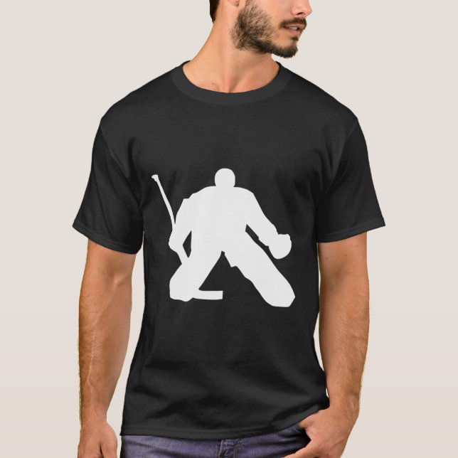 T-shirt Goalie de hockey (Devant)