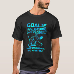 T-shirt Goalie de hockey sur glace Multitâche - Guitare B
