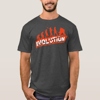 T-shirt Goaltender Goaltender Évolution du hockey sur glac