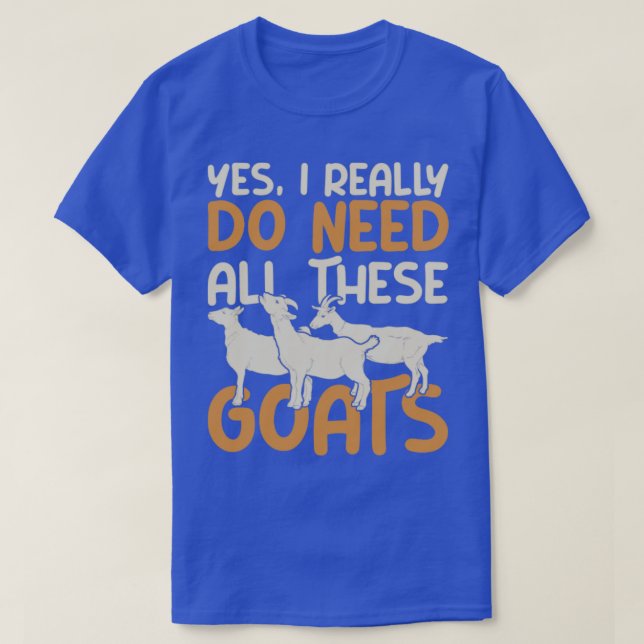 T-shirt Goat Lover Amusant Agriculture Agricole Ferme Anim (Design devant)