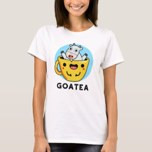 T-shirt Goatea Funny Chèvre Thé Pun