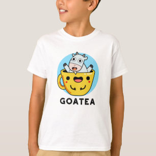 T-shirt Goatea Funny Chèvre Thé Pun