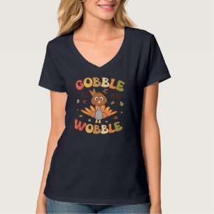T-shirt Gobble jusqu'à ce que vous tourbillonnez les enfan