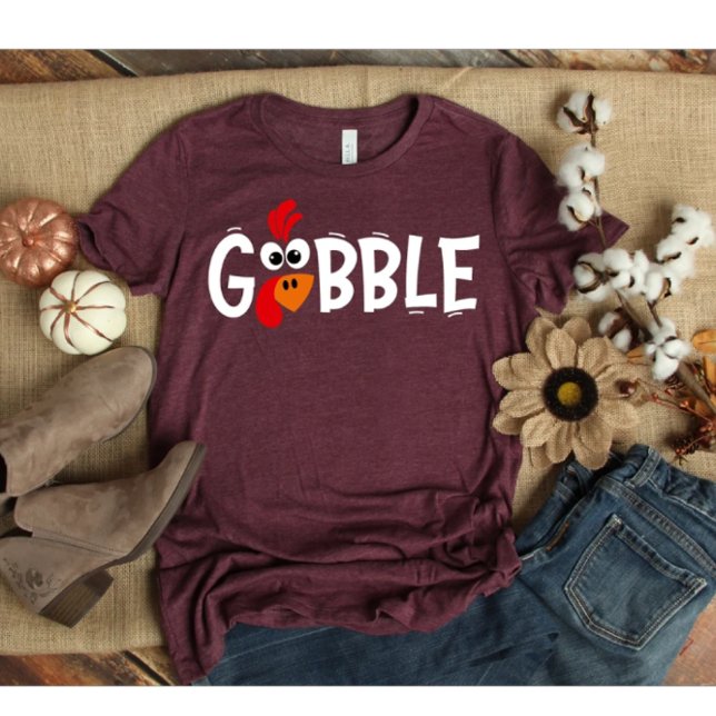 T-shirt Gobble Thanksgiving Shirt, drôle d'action de grâce (Créateur téléchargé)