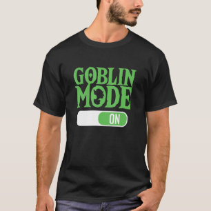 T-shirt Goblin Mode sur terme lazy Greedy Word de l'année