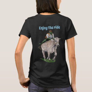 T-shirt Goblin Rider Ox Racing Imaginaire Art Shirts