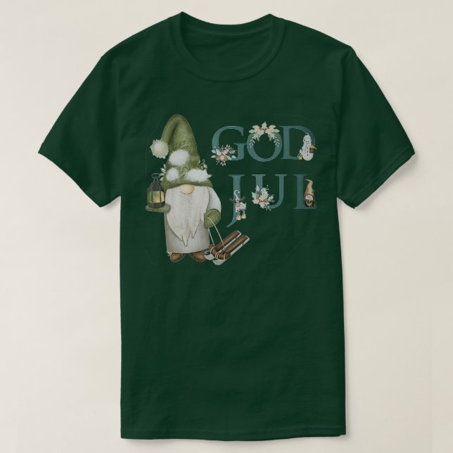 T-shirt God Jul (Design devant)