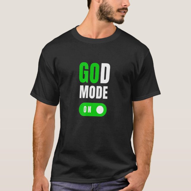 T-shirt God Mode 9 Ether Annunaki_1 (Devant)