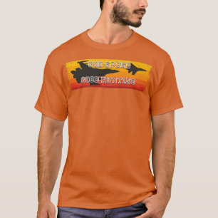 T-shirt God Speed, Bonne ChasseAvion Militaire de chasseur