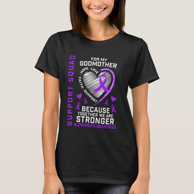 T-shirt Godmère Alzheimers Sensibilisation Produits de sou (Devant)
