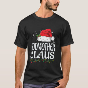 T-shirt Godmère Claus Groupe Famille de Noël Correspondant