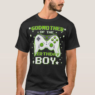 T-shirt Godmère de l'Anniversaire Garçon jeu vidéo cadeau 