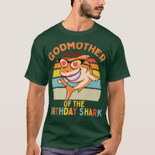 T-shirt Godmère du requin Anniversaire de Dieu Maman Match