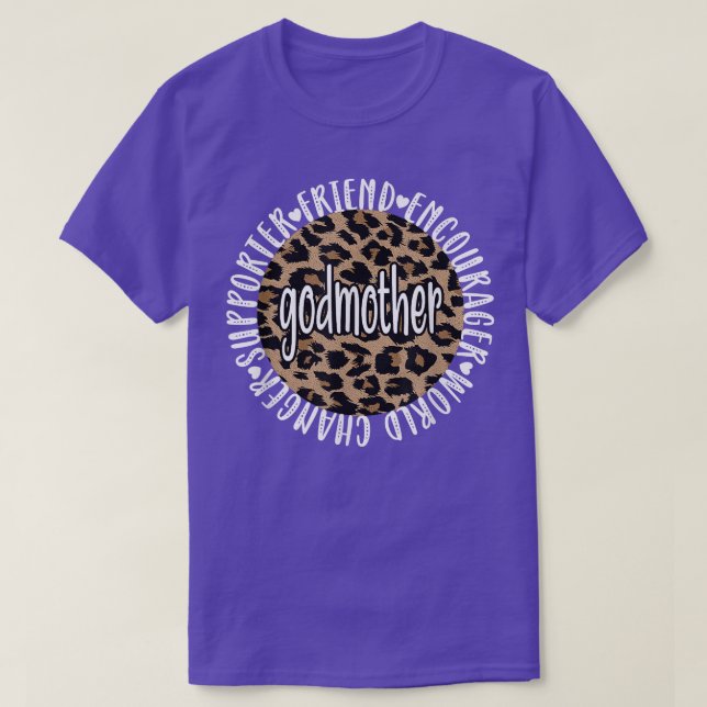 T-shirt Godmother Appreciation Best Godmother  (Design devant)
