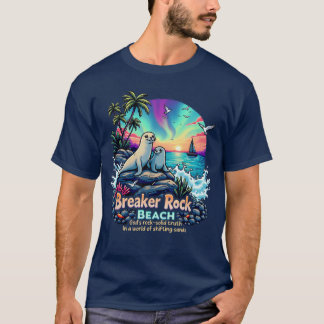 T-shirt Gods Solid Beach Breaker Rock Camp Retro VBS 2025