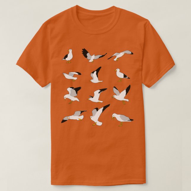 T-shirt goéland (Design devant)