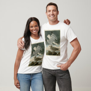 T-shirt Goéland argenté des oiseaux américains de John Aud