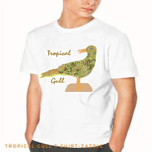 T-shirt Goéland tropical
