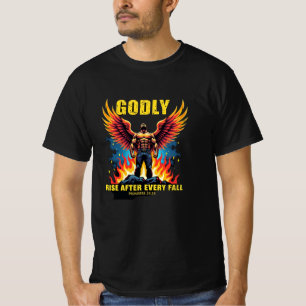 T-shirt Goely Rise - Warrior à ailes de feu (Proverbes 24:
