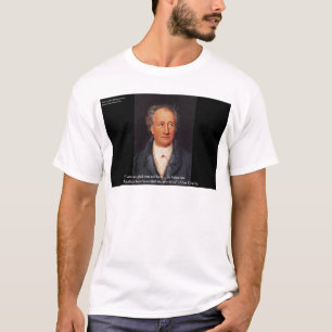 T-shirt Goethe Citation "Beau Monde" Cartes Cadeaux Etc