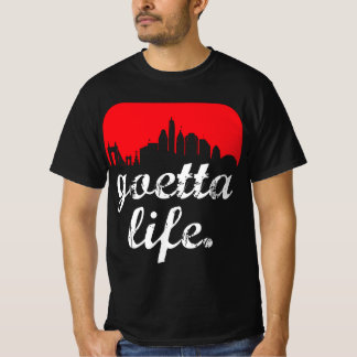 T-shirt Goetta Life Cincinnati Skyline Funny Cincinnati Fo