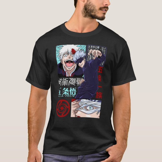 T-shirt Gojo Satoru – The Strongest Sorcerer (Devant)