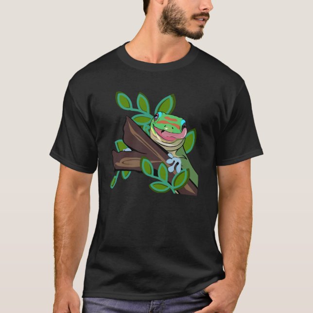 T-SHIRT GOLD DUST DAY GECKO (Devant)