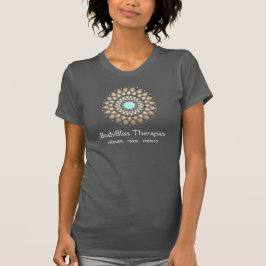 T-shirt Gold Lotus Yoga et méditation Enseignant Spa de sa
