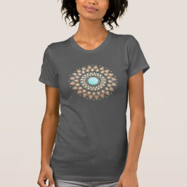 T-shirt Gold Lotus Yoga et méditation Enseignant Spa de sa