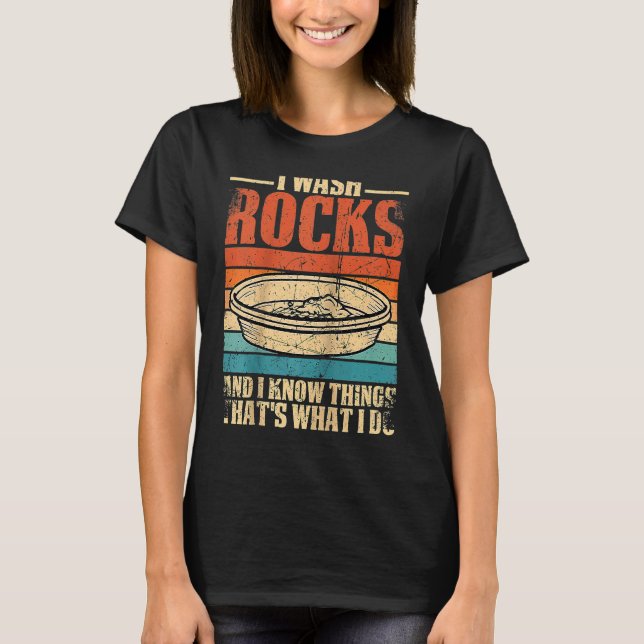 T-shirt Gold Prospector  Gold Miner Digger Treasure Huntin (Devant)