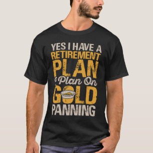 T-shirt Gold Prospector Gold Miner Digger Trésor Huntin