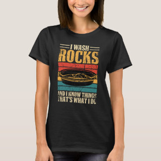 T-shirt Gold Prospector Gold Miner Digger Trésor Huntin