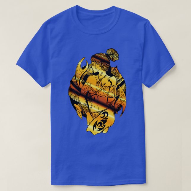 T-shirt Gold Scorpio Beauté (Design devant)