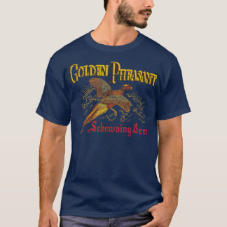 T-shirt Golden Agréable Bière de mer Retro Déficit Brewe