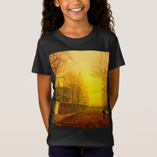 T-Shirt Golden Autumn John Atkinson Grimshaw (Devant)