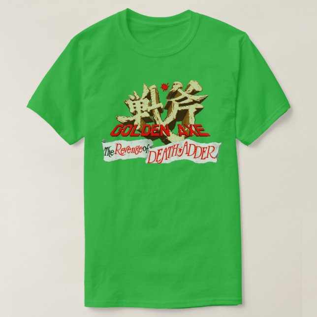 T-shirt Golden Ax La vengeance de la mort adder (Design devant)
