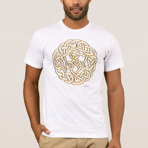 T-shirt Golden Celtic Knot