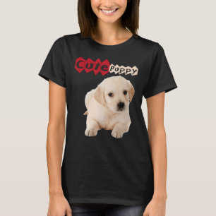 T-shirt Golden Cute Labrador Retriever Puppy