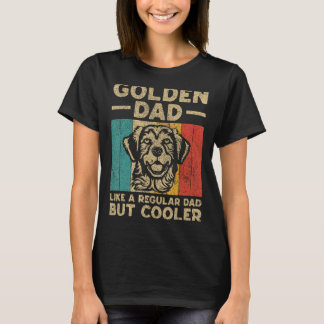 T-shirt Golden Dad Retro Golden Retriever