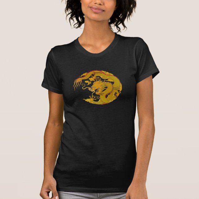 T-Shirt Golden Dragon (008) 2 (Devant)