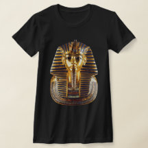 Golden Egyptian Pharaoh Mask Art