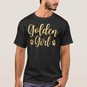 T-shirt Golden Girl Golden Retriever