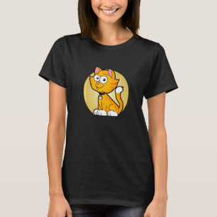 T-shirt Golden Kitten Animaux domestiques Chat House Tiger