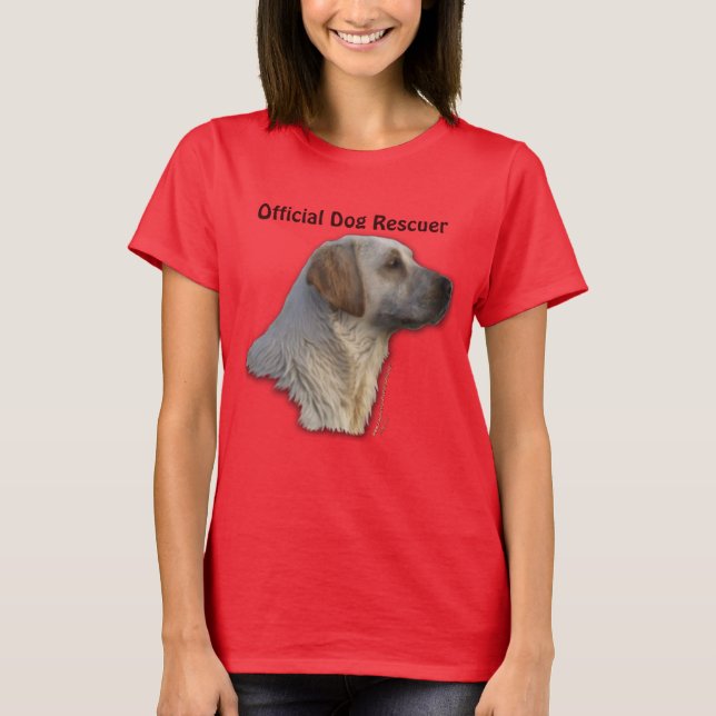 T-shirt Golden Lab Retriever Amateur de chien Conception d (Devant)