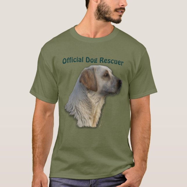 T-shirt Golden Lab Retriever Amateur de chien Conception d (Devant)