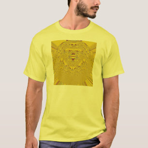 T-shirt Golden Lion Head Art