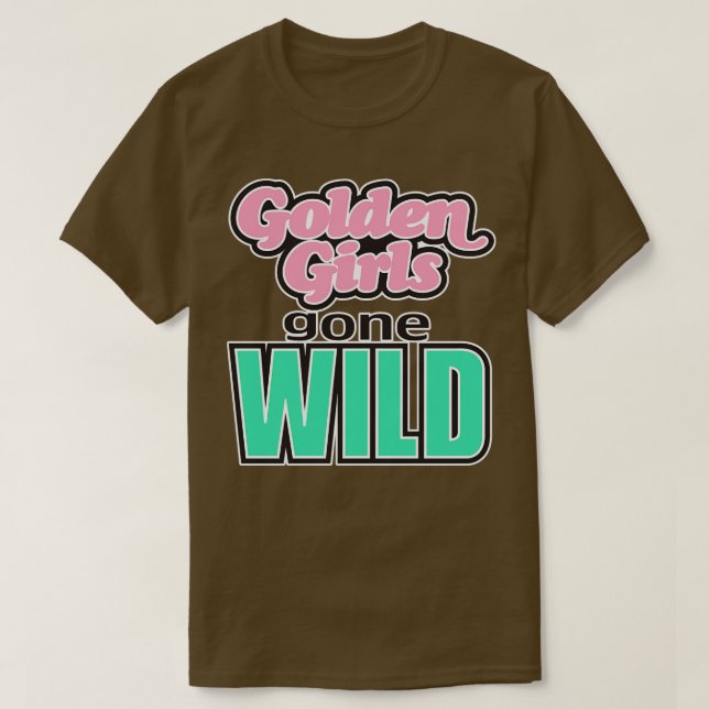 T-SHIRT GOLDEN LS EST ALLÉ SAUVAGE (Design devant)