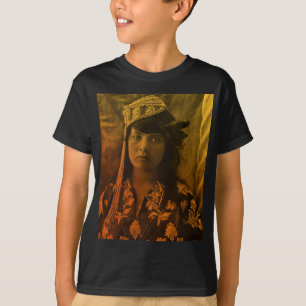 T-shirt Golden Maghreb Juive Tunisienne Djerba fille Femme